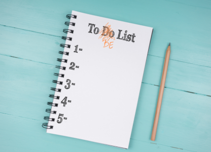 Dump Your To-Do List, Write Your To-Be List